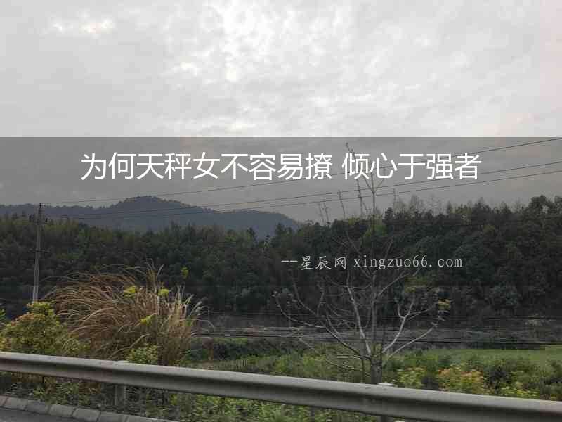 為何天秤女不容易撩 傾心于強(qiáng)者