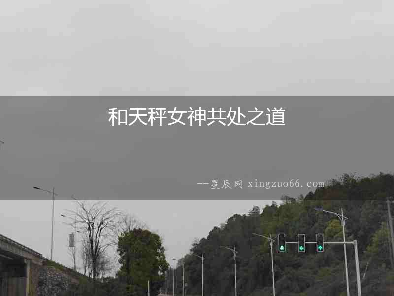 和天秤女神共處之道