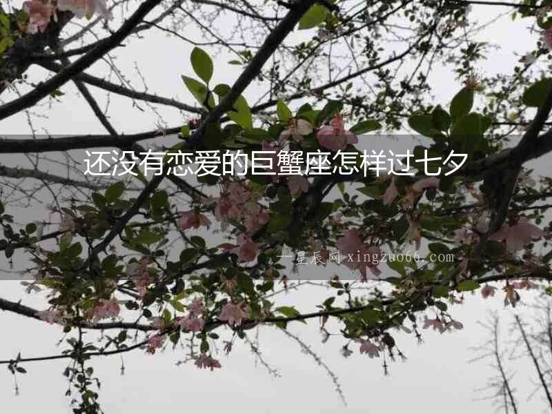 還沒(méi)有戀愛(ài)的巨蟹座怎樣過(guò)七夕