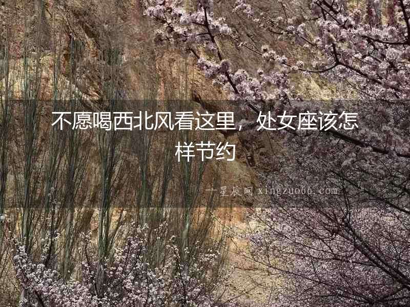 不愿喝西北風看這里，處女座該怎樣節約