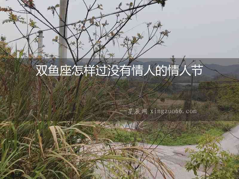 雙魚座怎樣過沒有情人的情人節(jié)