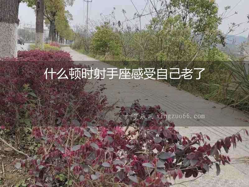 什么頓時射手座感受自己老了