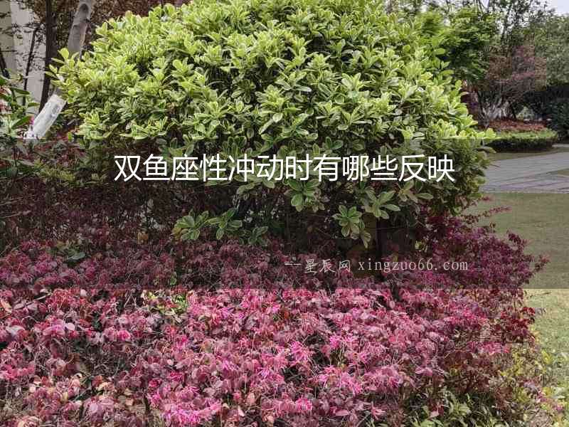 雙魚座性沖動時有哪些反映