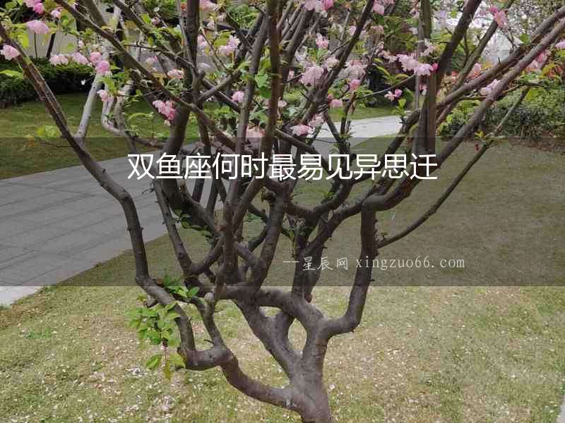 雙魚座何時(shí)最易見異思遷