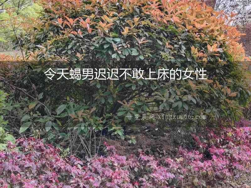 令天蝎男遲遲不敢上床的女性