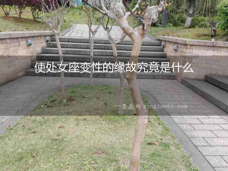 使處女座變性的緣故究竟是什么