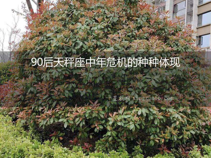 90后天秤座中年危機的種種體現