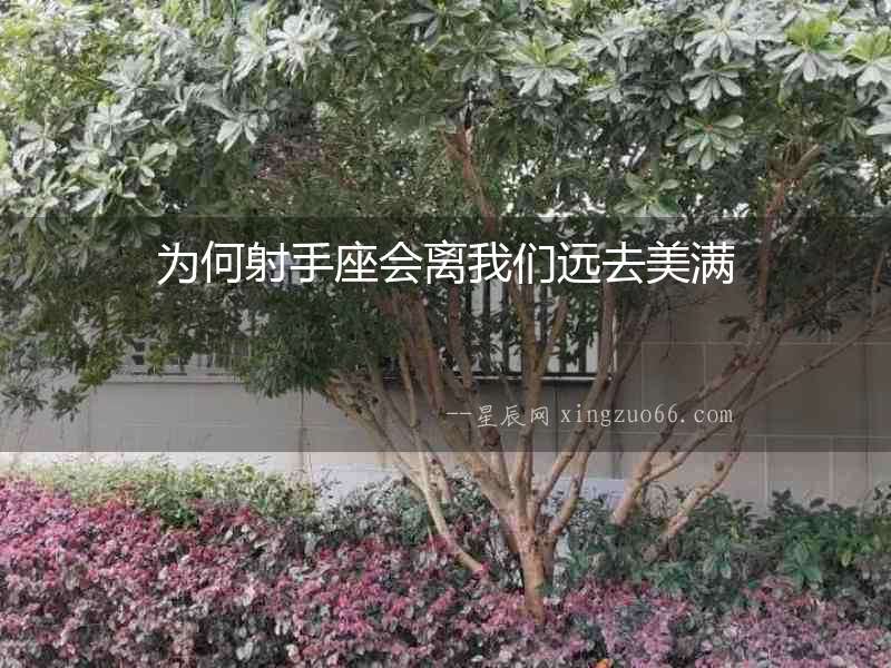 為何射手座會(huì)離我們遠(yuǎn)去美滿
