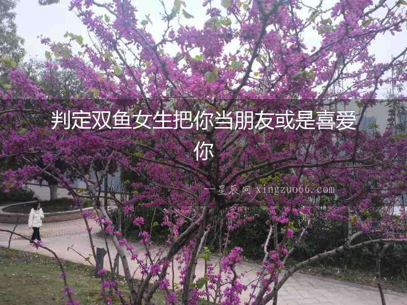 判定雙魚女生把你當(dāng)朋友或是喜愛你