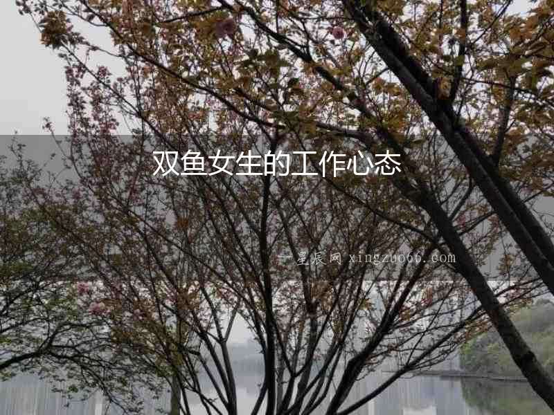 雙魚女生的工作心態