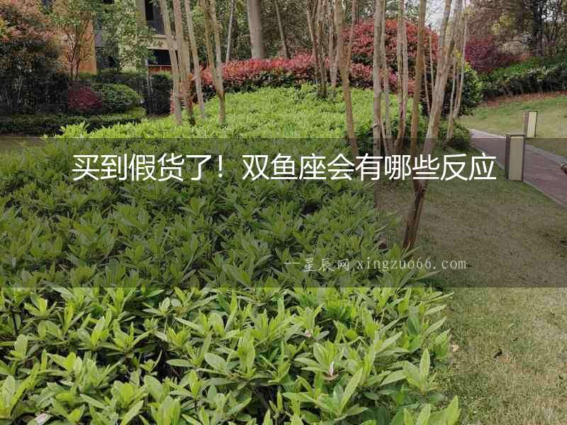買到假貨了！雙魚座會有哪些反應