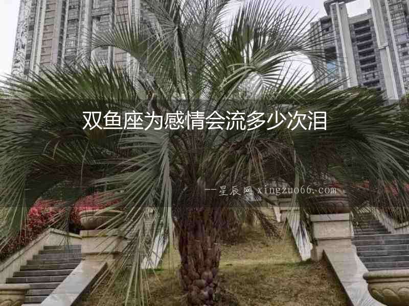 雙魚座為感情會(huì)流多少次淚