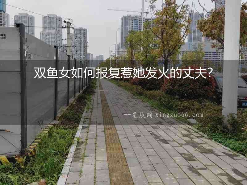 雙魚女如何報(bào)復(fù)惹她發(fā)火的丈夫？