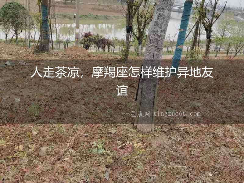 人走茶涼，摩羯座怎樣維護異地友誼