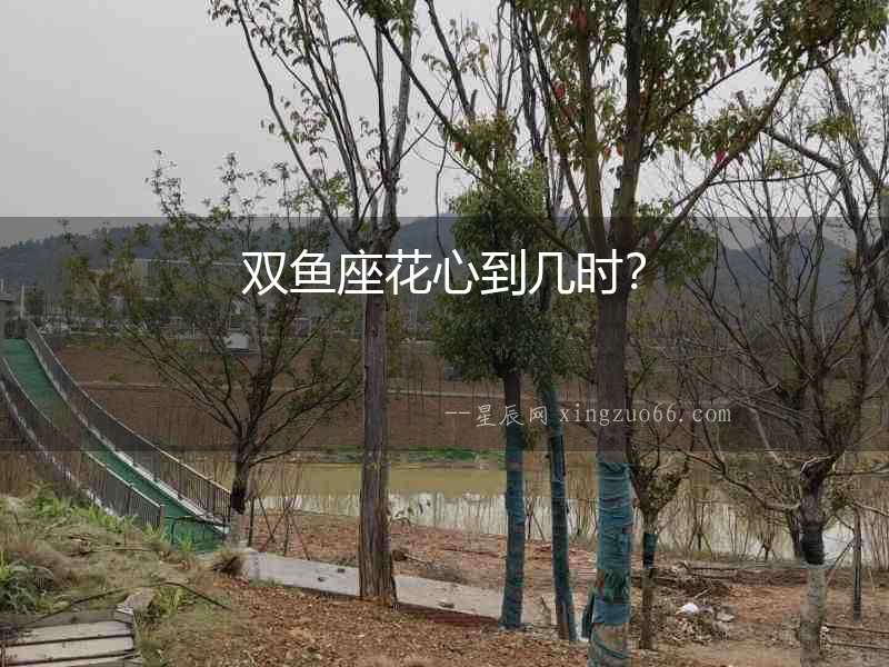 雙魚座花心到幾時？