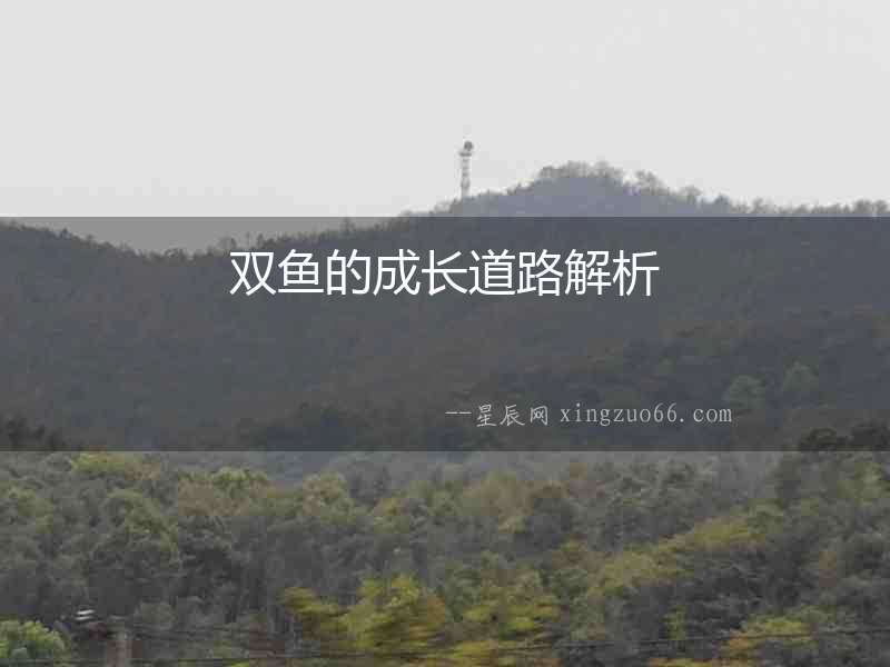 雙魚(yú)的成長(zhǎng)道路解析