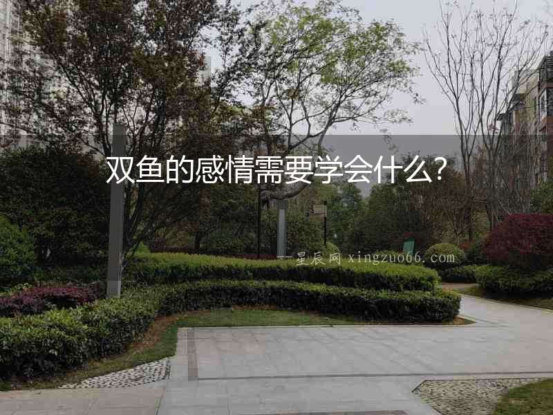 雙魚的感情需要學(xué)會(huì)什么？