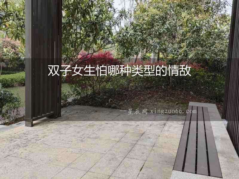 雙子女生怕哪種類型的情敵