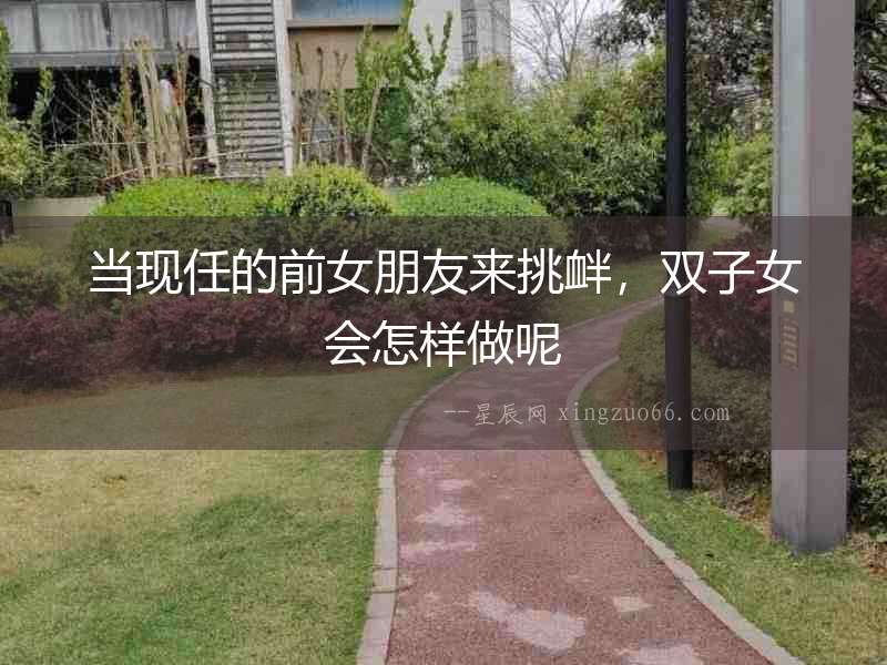 當現任的前女朋友來挑釁，雙子女會怎樣做呢