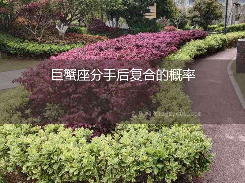巨蟹座分手后復(fù)合的概率