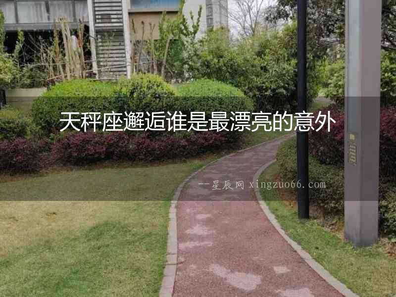 天秤座邂逅誰是最漂亮的意外