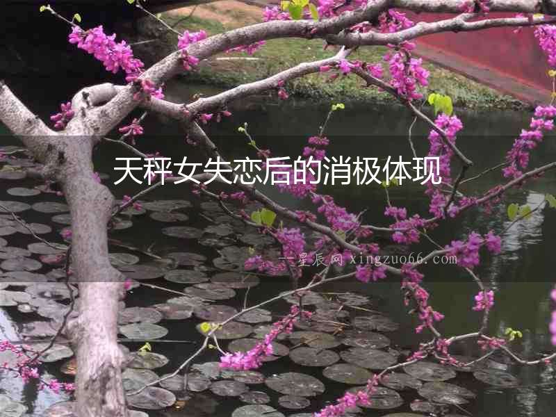 天秤女失戀后的消極體現