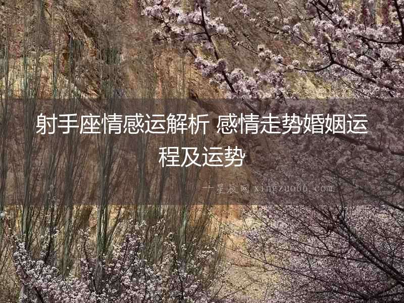 射手座情感運(yùn)解析 感情走勢(shì)婚姻運(yùn)程及運(yùn)勢(shì)