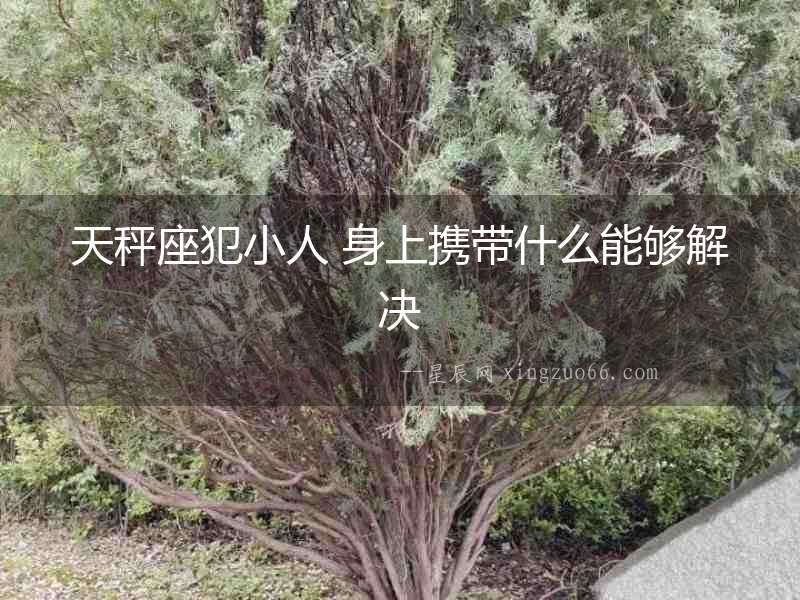 天秤座犯小人 身上攜帶什么能夠解決
