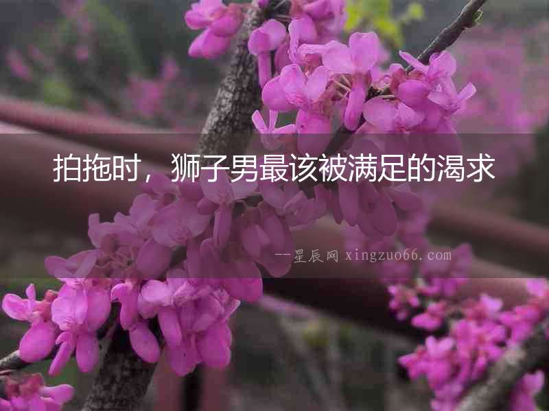 拍拖時(shí)，獅子男最該被滿(mǎn)足的渴求