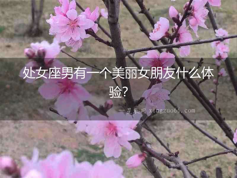 處女座男有一個美麗女朋友什么體驗？