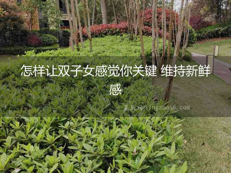 怎樣讓雙子女感覺你關鍵 維持新鮮感