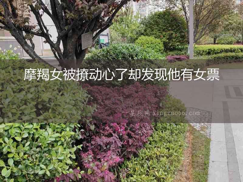 摩羯女被撩動(dòng)心了卻發(fā)現(xiàn)他有女票