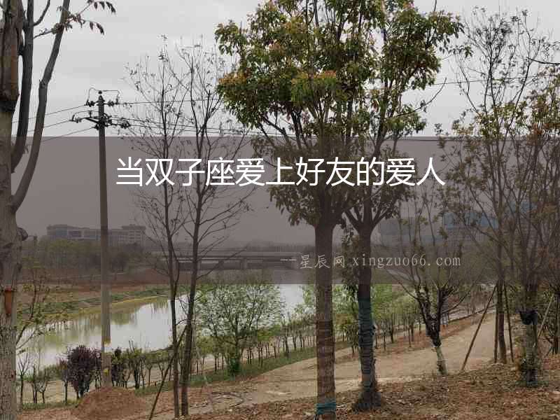 當(dāng)雙子座愛(ài)上好友的愛(ài)人