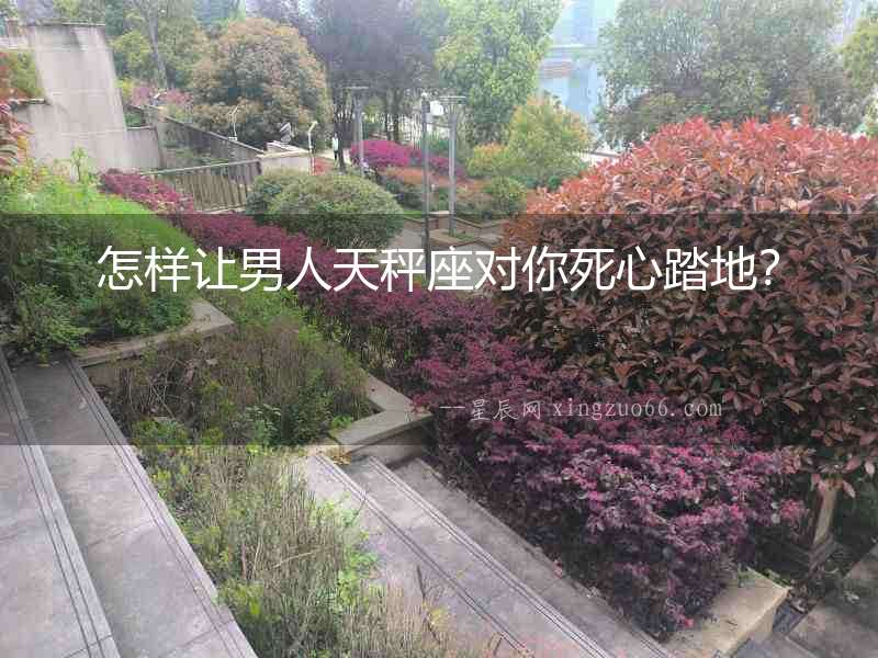 怎樣讓男人天秤座對你死心踏地？