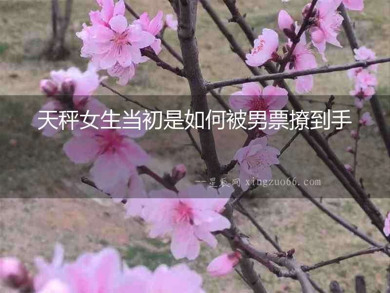 天秤女生當初是如何被男票撩到手