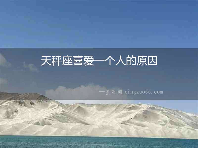 天秤座喜愛一個人的原因