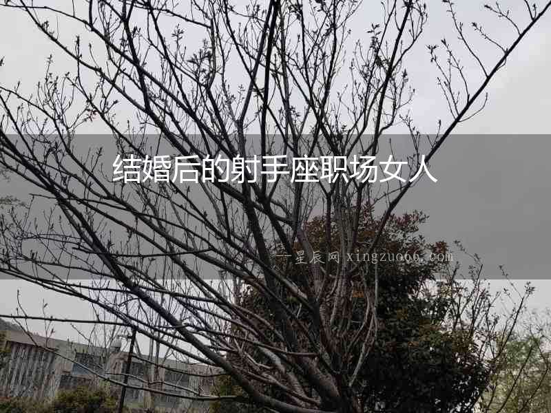 結(jié)婚后的射手座職場女人