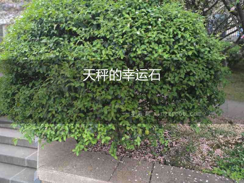 天秤的幸運石