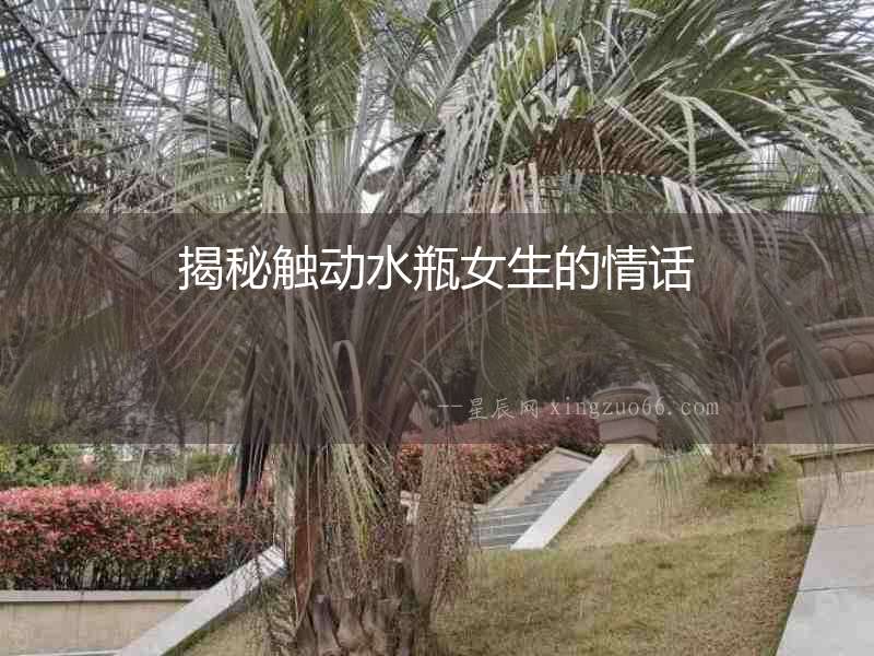 揭秘觸動水瓶女生的情話