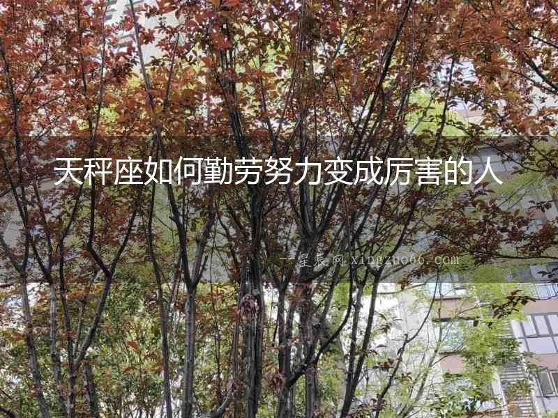 天秤座如何勤勞努力變成厲害的人
