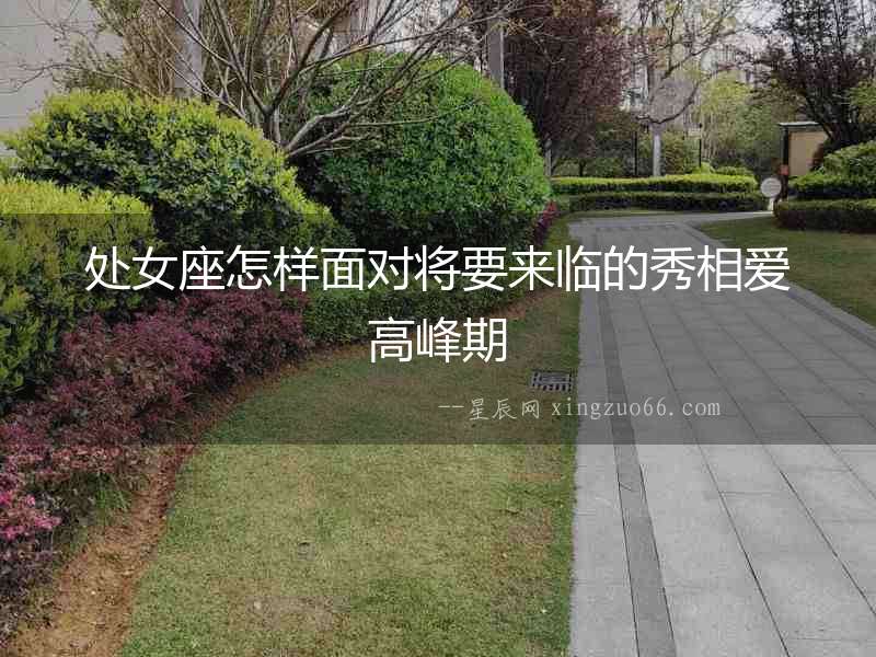 處女座怎樣面對將要來臨的秀相愛高峰期