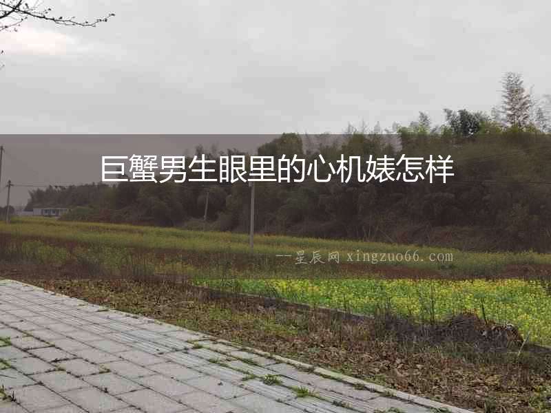 巨蟹男生眼里的心機(jī)婊怎樣