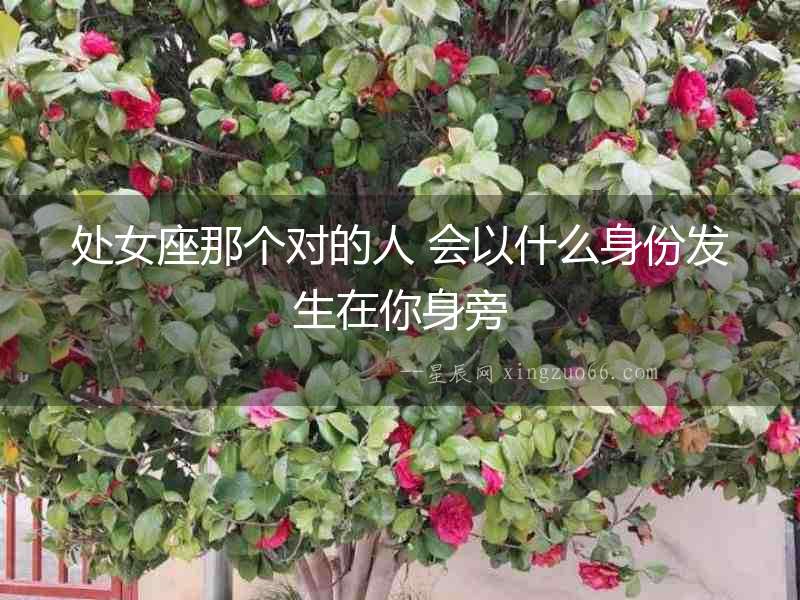 處女座那個對的人 會以什么身份發(fā)生在你身旁