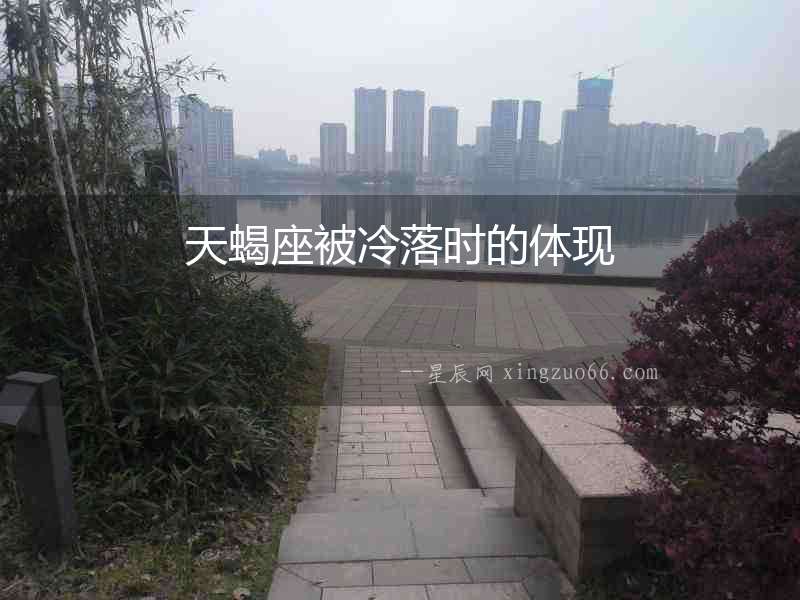 天蝎座被冷落時的體現