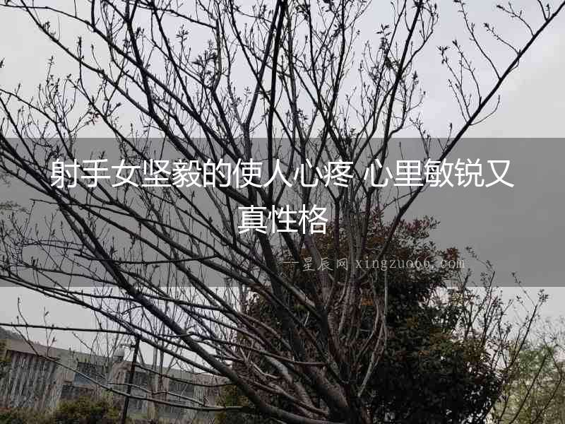 射手女堅(jiān)毅的使人心疼 心里敏銳又真性格