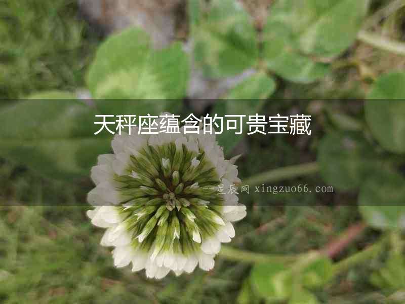 天秤座蘊含的可貴寶藏