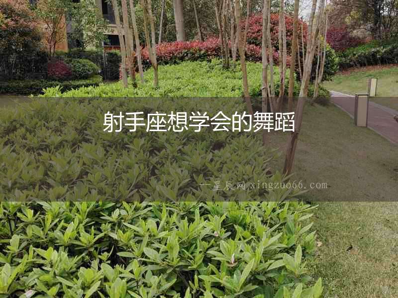射手座想學(xué)會的舞蹈