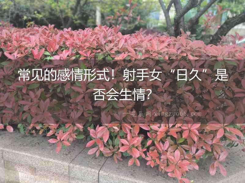 常見的感情形式！射手女“日久”是否會生情？