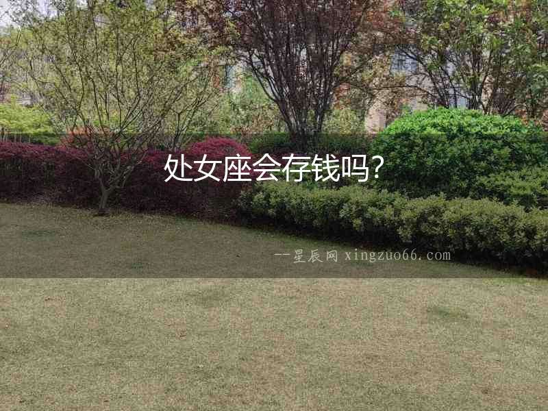 處女座會存錢嗎？