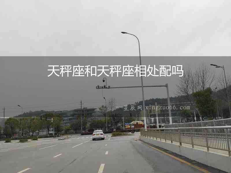天秤座和天秤座相處配嗎